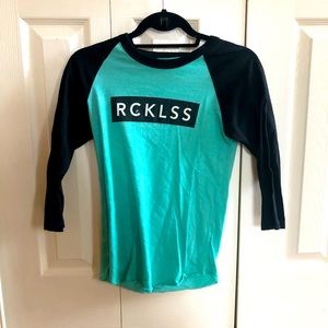 Young & Reckles 3/4 Sleeve Raglan Shirt